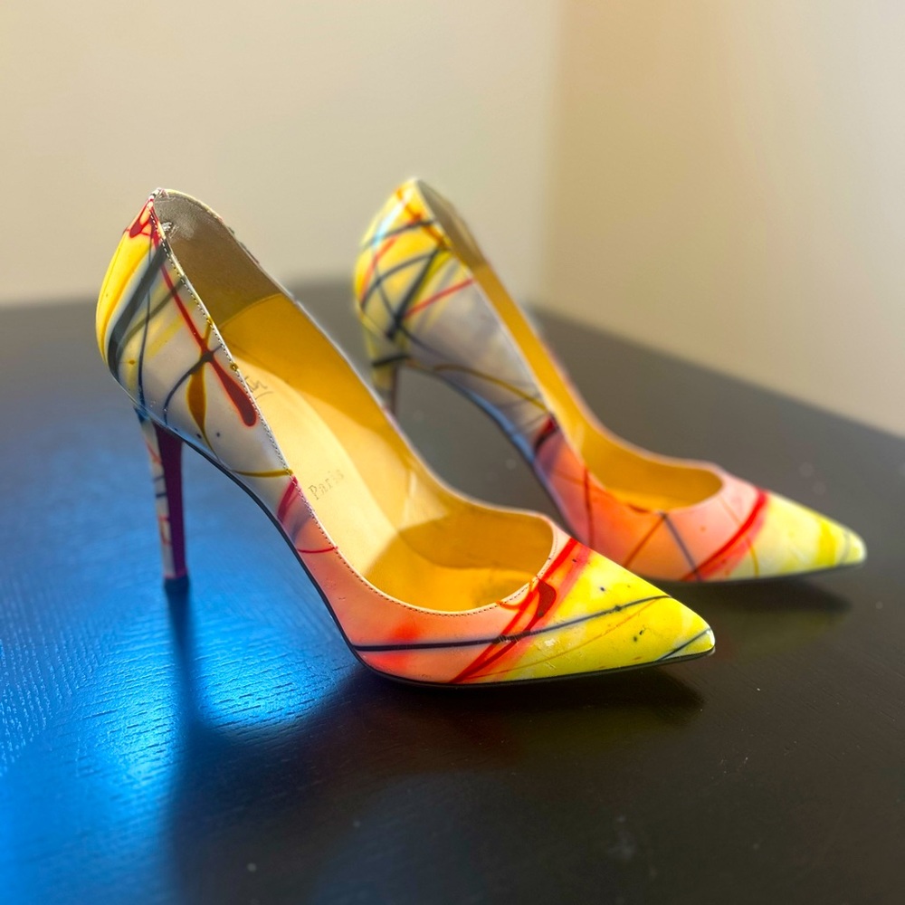 Christian Louboutin Pigalle 100 Patient Pollock